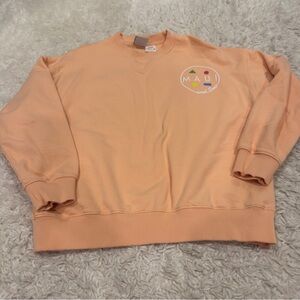 Zara/Maui and Sons Collab Peach Sweatshirt